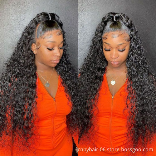 WEKESI Wholesale 8-30 Inch Mink Brazilian front Lace Wig 10A Grade 100% Natural Kinky Curly Lace Front Virgin Human Hair Wigs